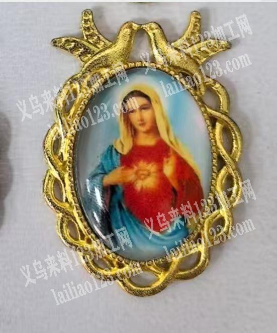 如图亚克力的印花配件，谁家可以做，有意者