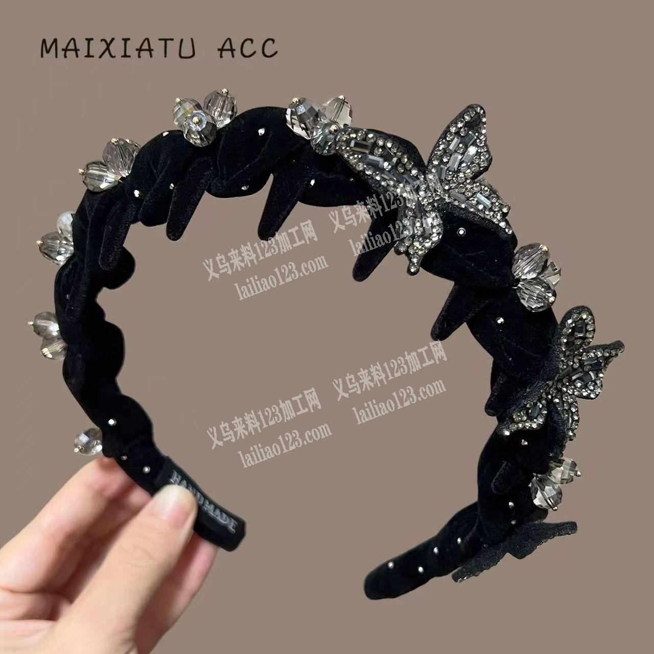 手工缠绕的头箍订单，如图，寻找工厂，请联