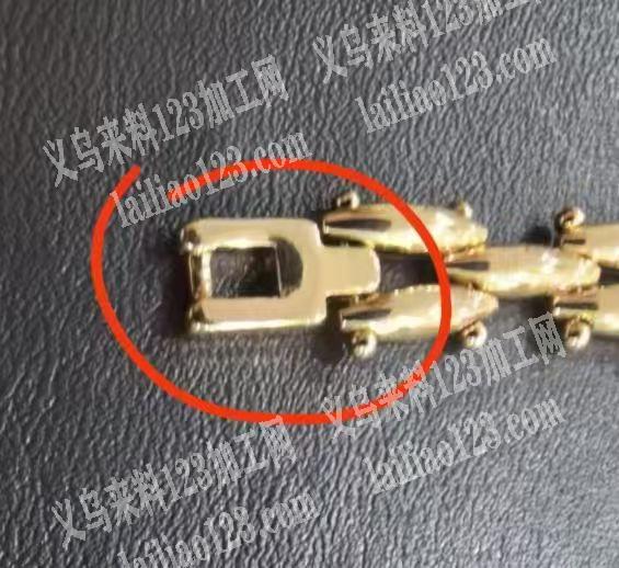 寻找合金表扣配件，有订单，如图，微信