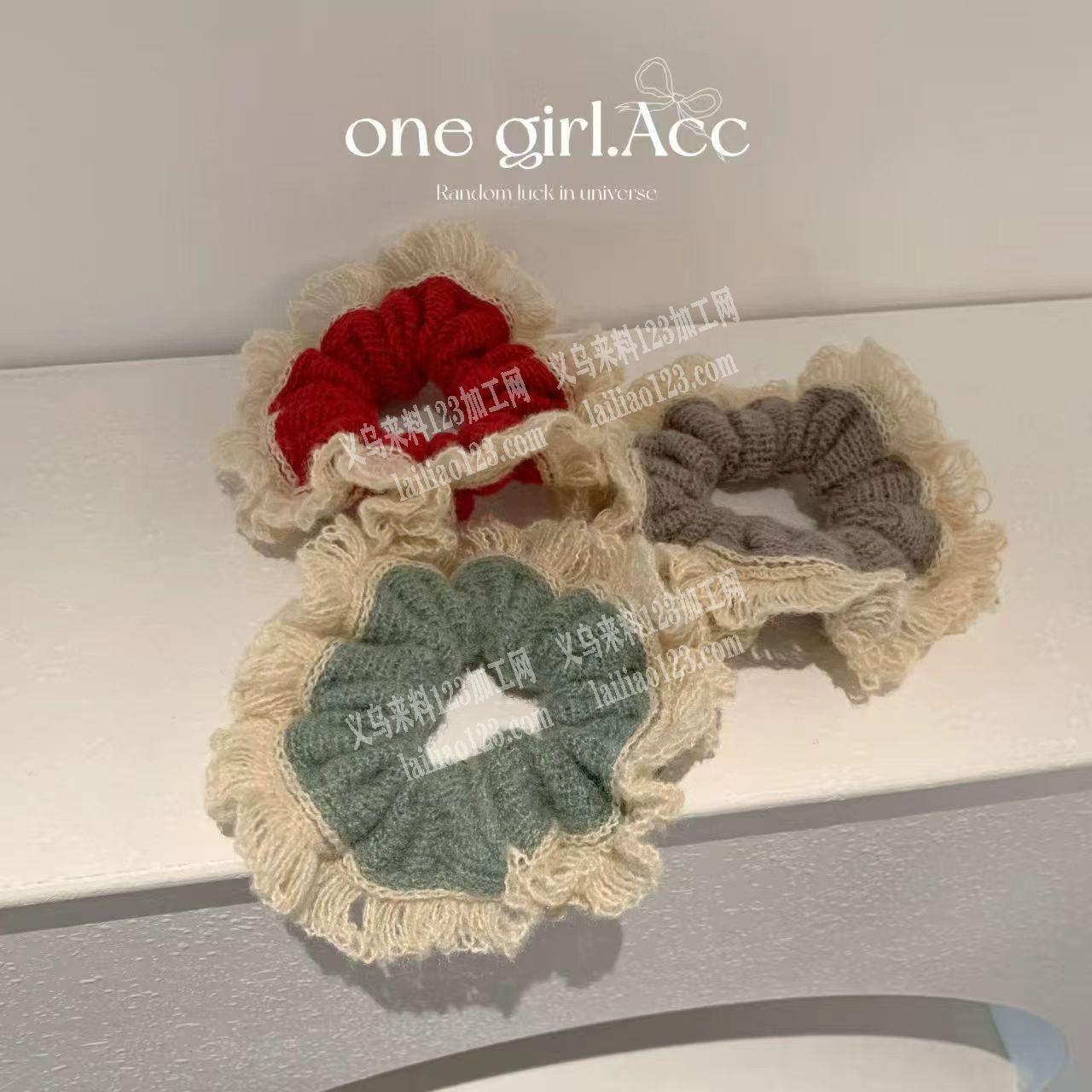 【哪家可以做，钩针编织针织类的发圈订单】