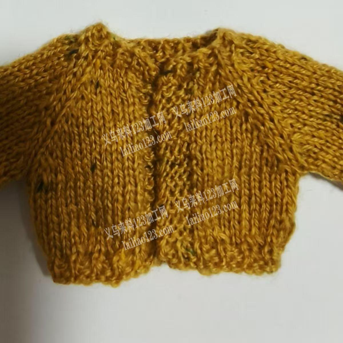 寻找会做钩针编织小毛衣公仔衣服的工厂，能