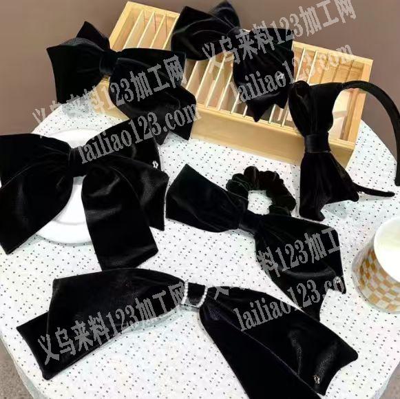 寻找专业做这种布艺蝴蝶结饰品成品的工厂，