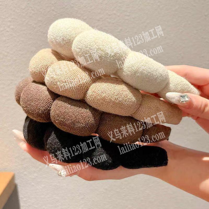 找专业生产海绵云朵发箍成品的工厂，要成品