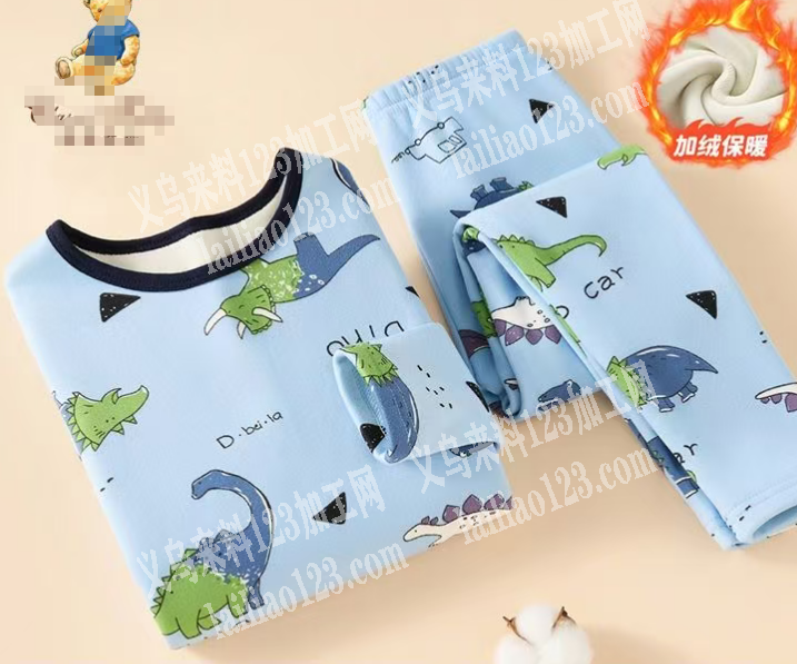 外贸公司有套装外发加工【车缝】有儿童套装