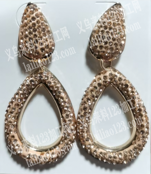 [长期有货做]耳环陶泥点钻外发加工,寻找