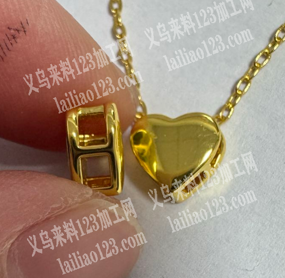 公司寻找吊坠工厂。有订单，如图铜镀14K