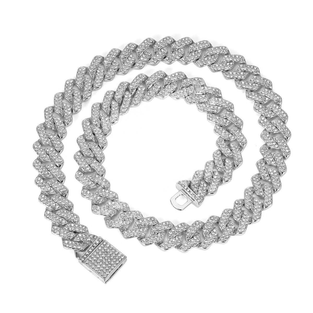 合金古巴链项链订单，如图，寻找专业做压铸