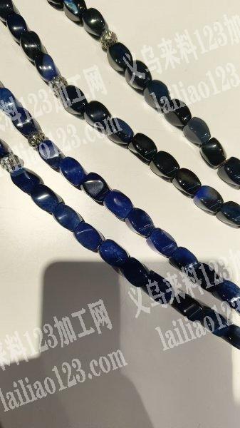 老板委托寻找：寻求8×12深蓝色玛瑙石纽