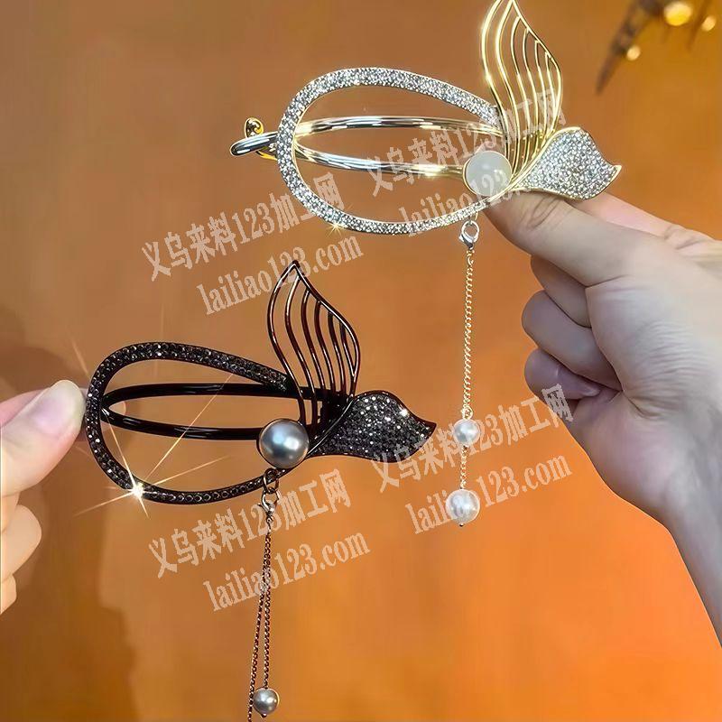 大量鱼尾发夹头饰订单，成品订单，寻找成品