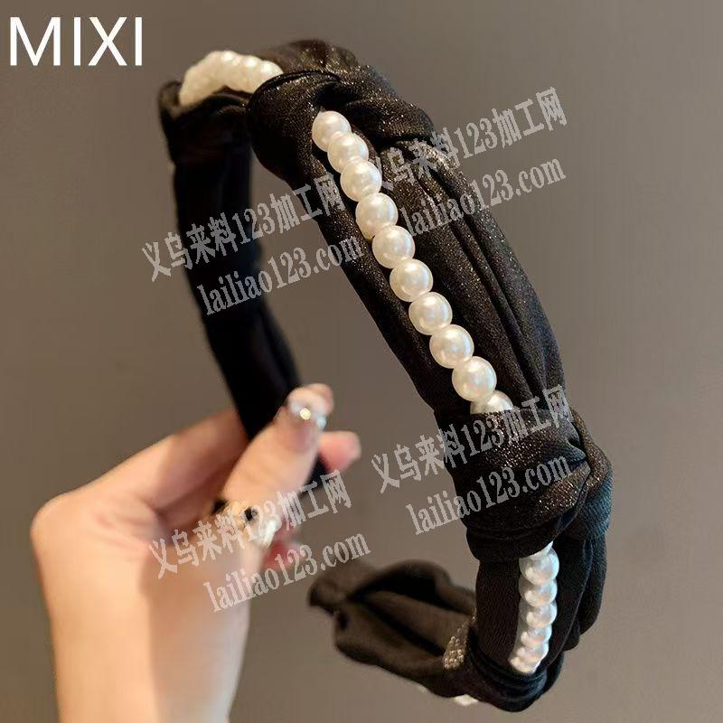 如图，寻找专业做这个布艺手工发箍成品的工