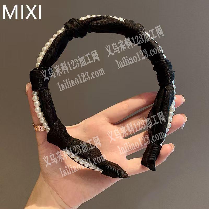 如图，寻找专业做这个布艺手工发箍成品的工