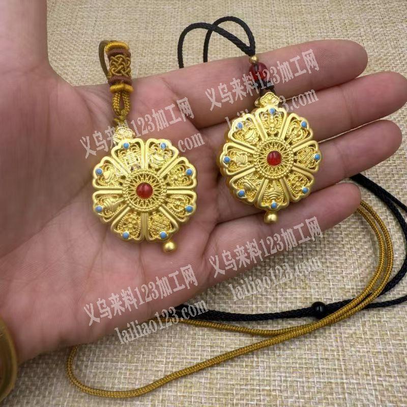 编织打结绑绳子，项链手工活外发，如图，寻