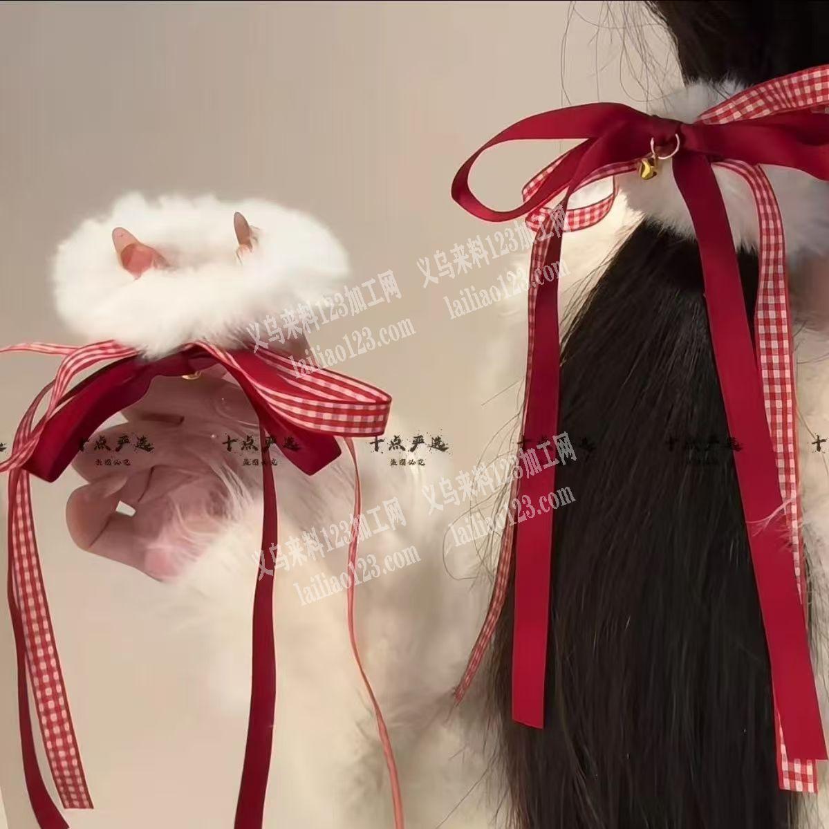 发圈打蝴蝶结结的手工活外发加工，寻找会做