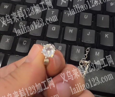夹锆石的手工活外发加工，寻找加工厂，把锆