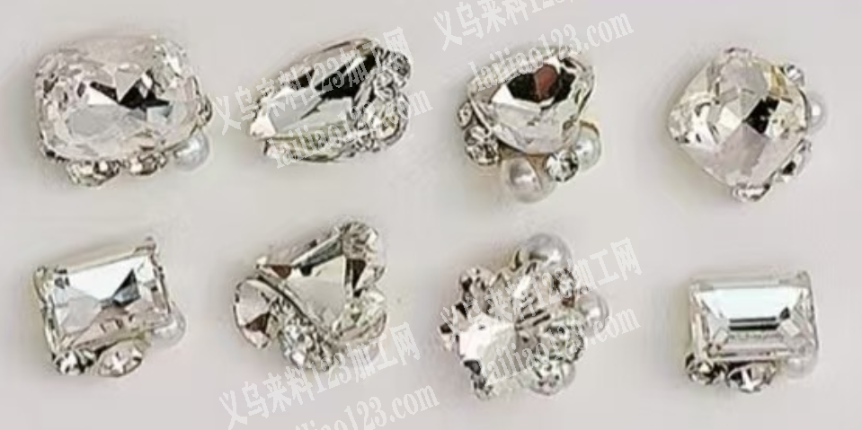 美甲无底托点堆钻外发加工【点钻外发】寻找