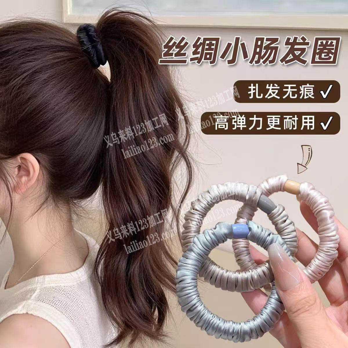 布艺发圈订单外发加工，寻找专业做布艺发圈