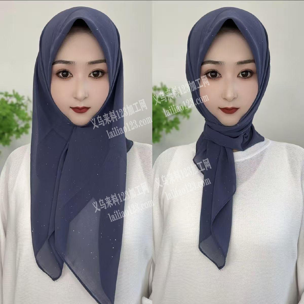 穆斯林头巾围巾订单外发加工，寻找围巾加工