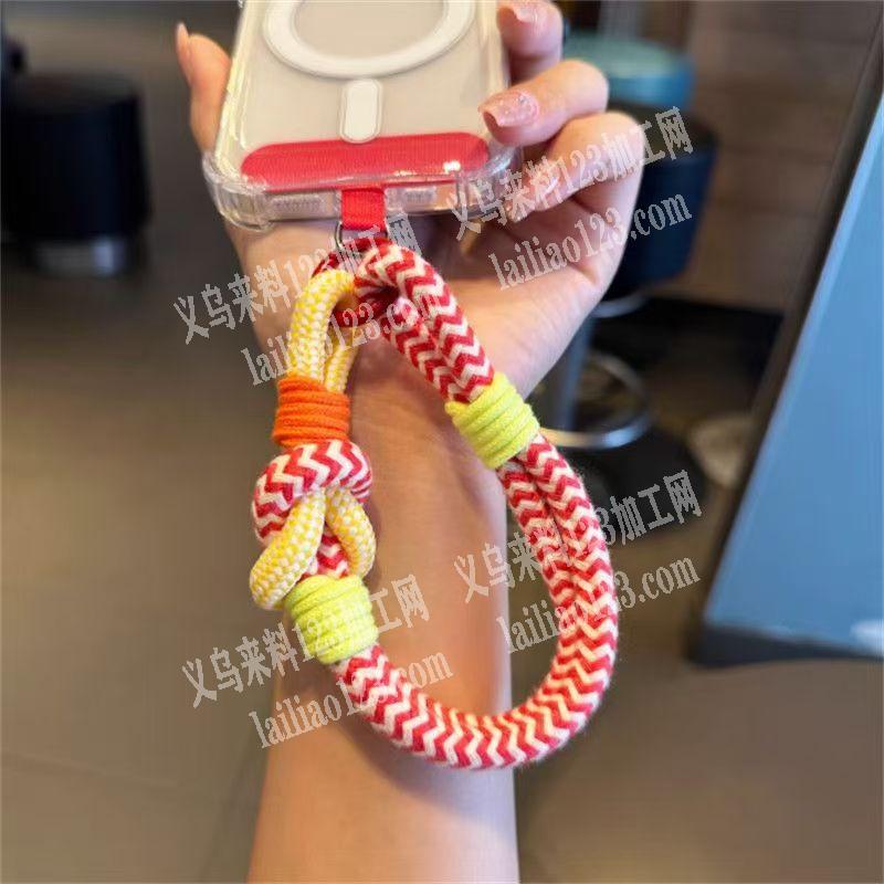 编绳的手机挂绳订单，如图，寻找专业做手机