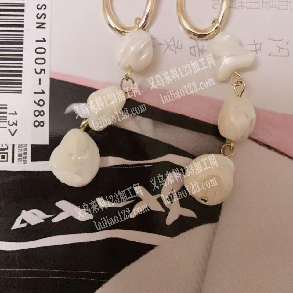 大量手工耳环成品订单【可发外地】，如图，