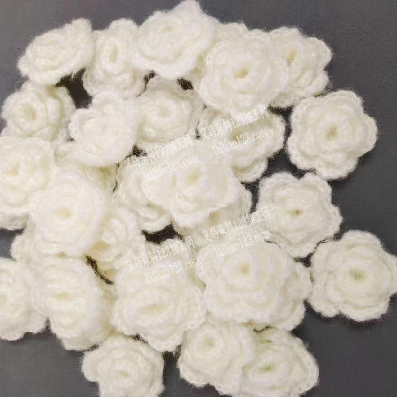 电商老板委托寻找：这个毛线花订单，手工钩