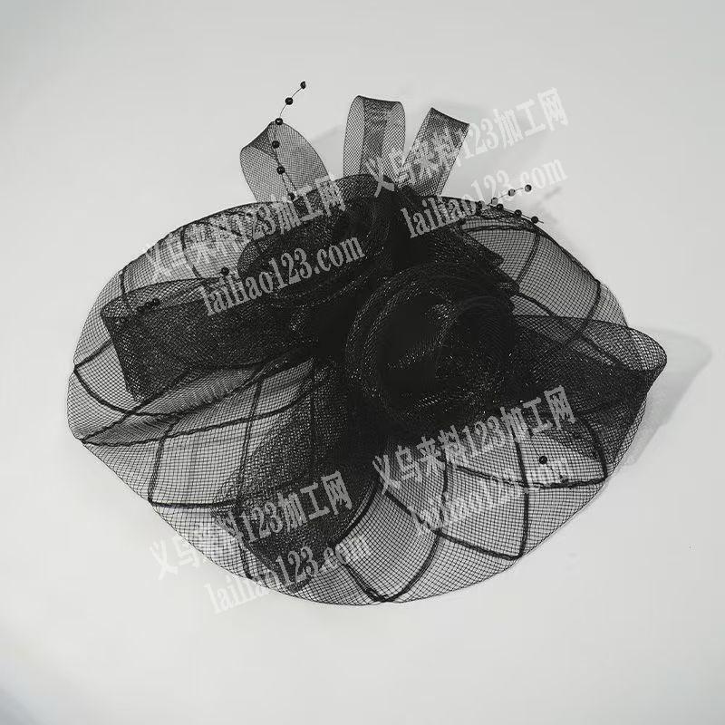 如图网纱小礼帽头饰订单外发加工，寻找会做