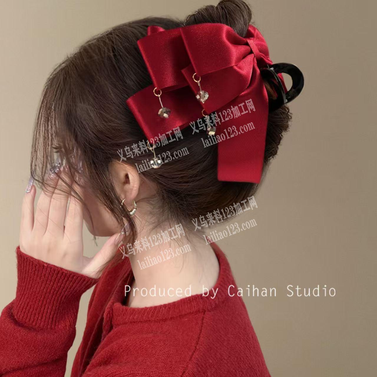 【长期有货做，爆单了】打蝴蝶结的手工活外