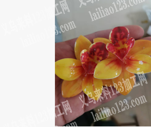 花朵饰品上面滴胶外发加工，寻找专业做滴胶