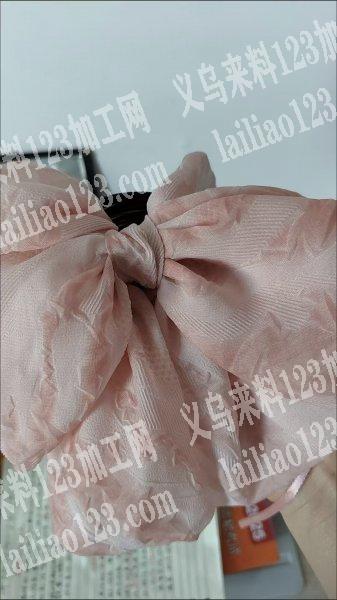 外贸内销订单都有！布艺蝴蝶结头饰订单【商