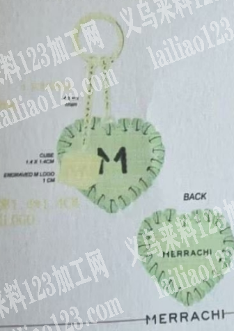 皮革挂件订单，如图，寻找专业做皮革挂件的