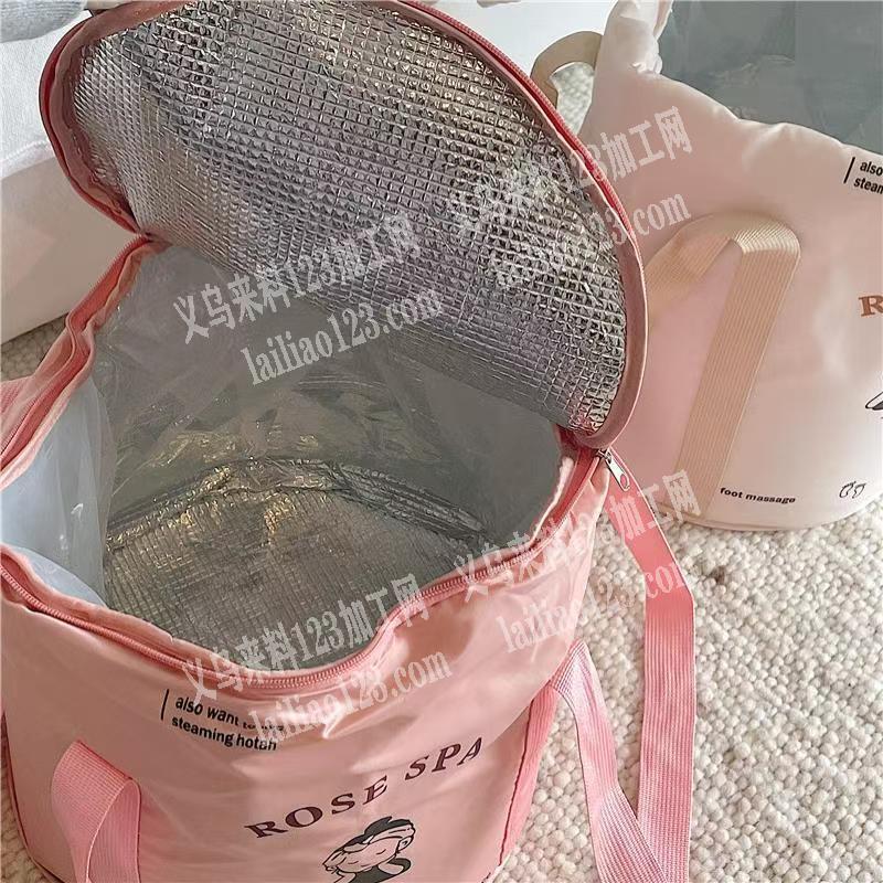 寻找箱包工厂，这个泡脚桶订单外发加工。寻