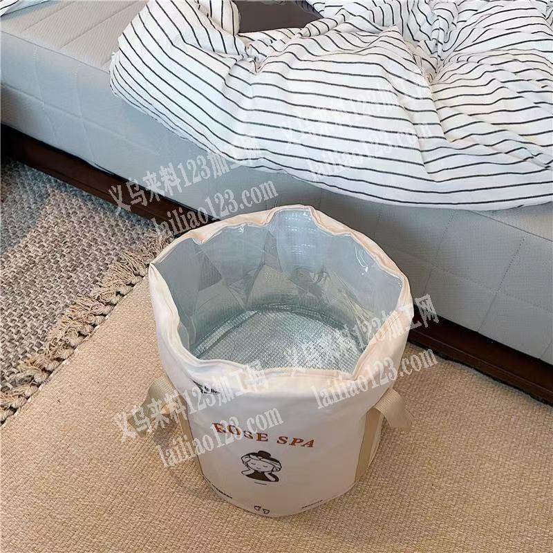 寻找箱包工厂，这个泡脚桶订单外发加工。寻