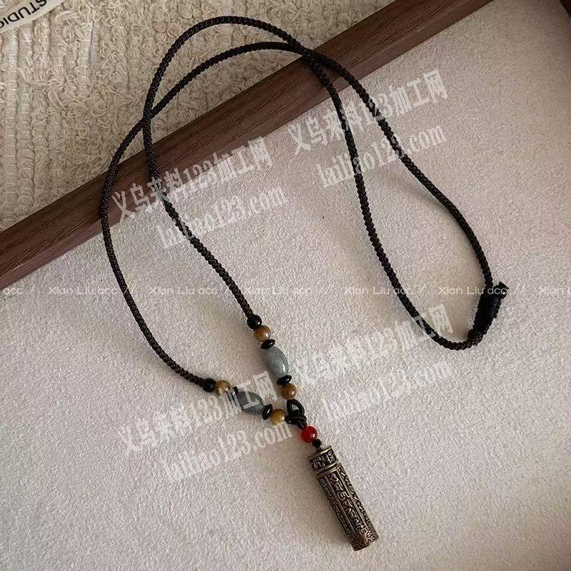 复古手工项链成品订单，寻找包工包料做成品