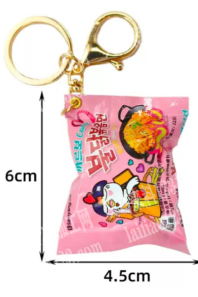 火鸡面钥匙扣挂件订单，如图，诚寻工厂合作