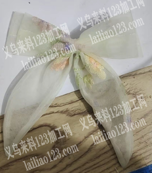 大量打蝴蝶结的手工活外发，寻找义乌本地的