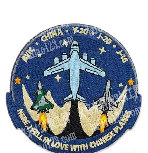 刺绣徽章订单，如图，找一下可以做这个徽章