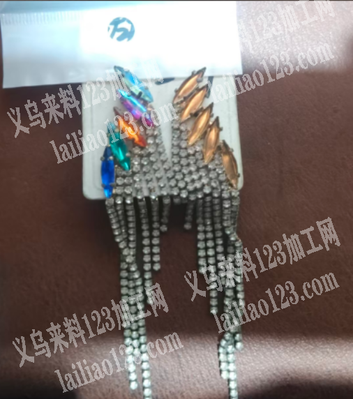 如图流苏爪链耳环【烧焊外发加工】寻找专业