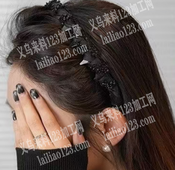 手工活，发本地，发外地都可以，这个绕头箍