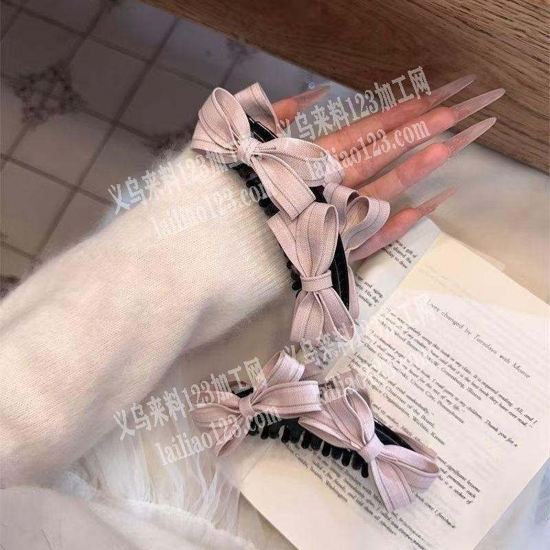 这个布艺蝴蝶结手工活外发，【发河南做】，