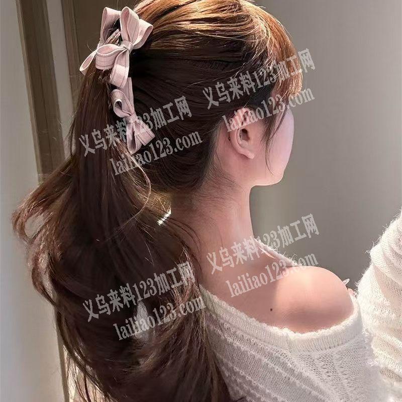 这个布艺蝴蝶结手工活外发，【发河南做】，