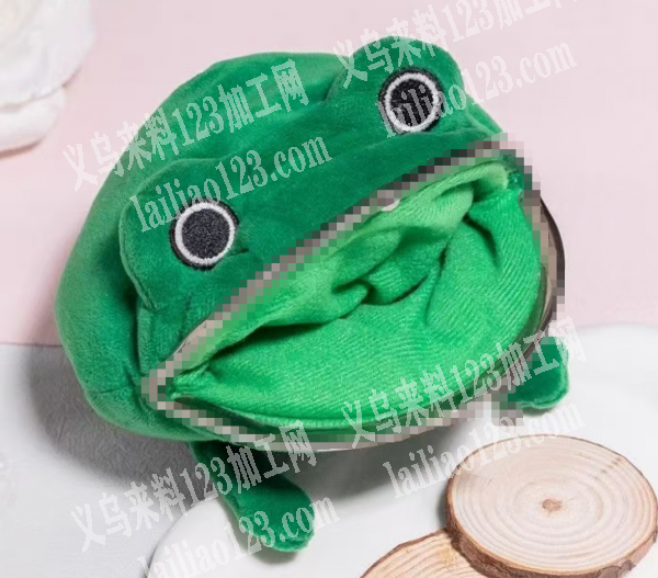 100000毛绒青蛙小包订单，如图，这个