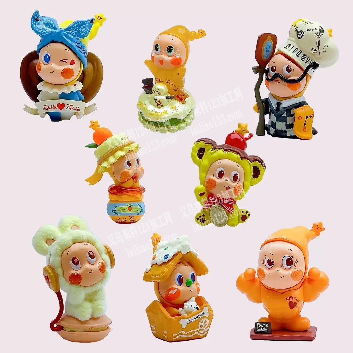 公仔摆件订单，如图【诚寻广东工厂】长期合