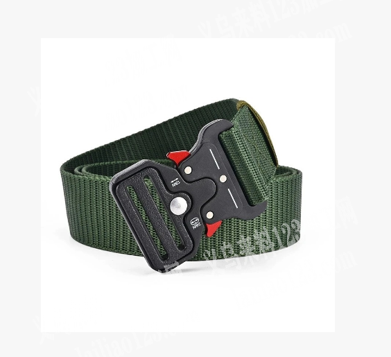 处理帆布腰带处理，如图，