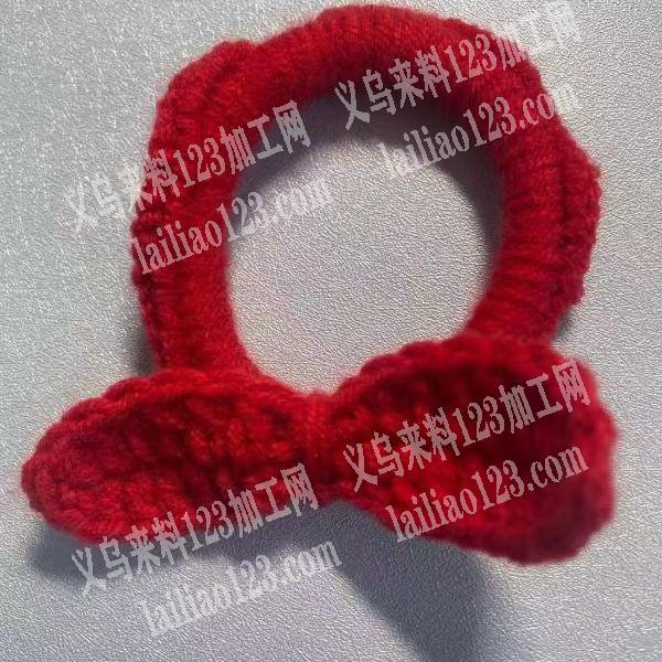 大量编织钩针发圈手工活，纯加工或者包工包