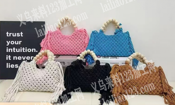 编织打结【做这个包】寻找手工编织的加工厂