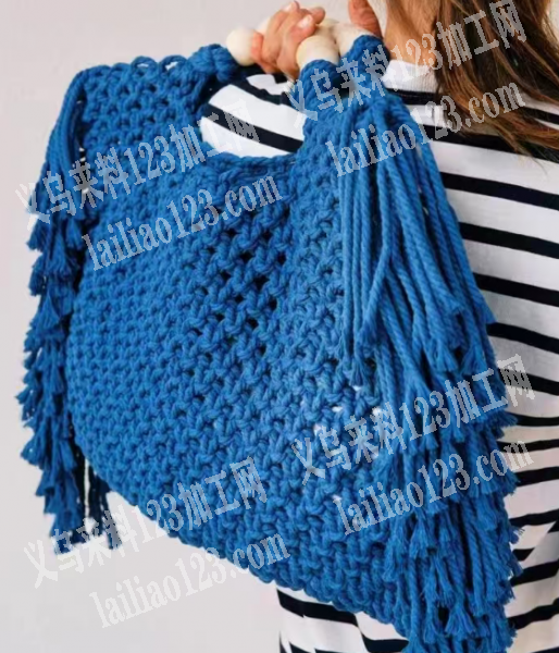 编织打结【做这个包】寻找手工编织的加工厂