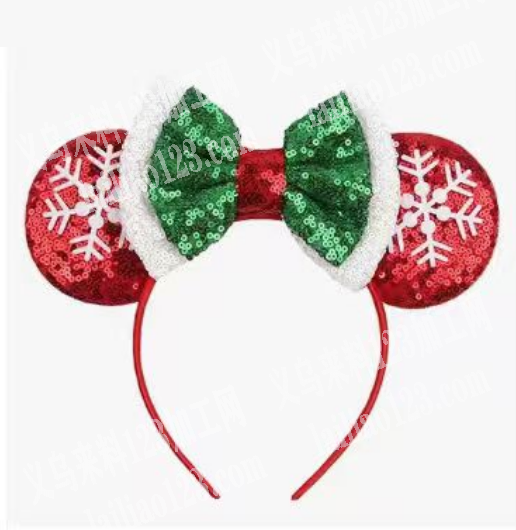 圣诞发箍订单，如图，寻找专业做这个圣诞发