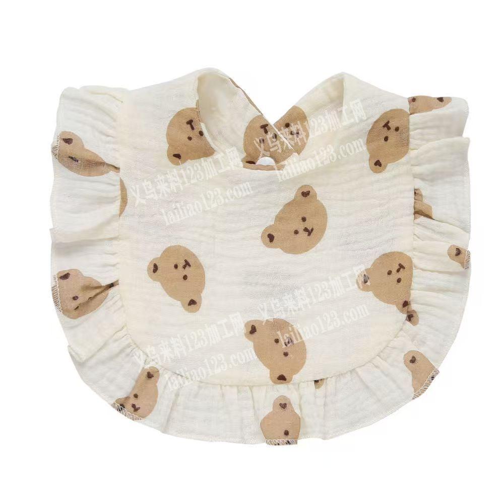 10000婴儿布艺兜兜|口水巾订单，如图