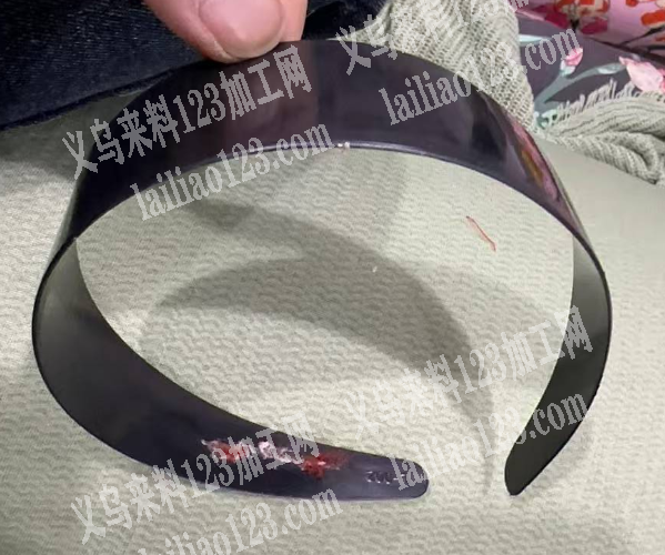 塑料注塑发箍订单，如图，寻找胚子工厂，请