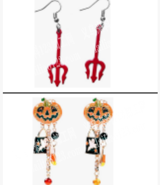 采购如图耳环成品，寻找厂家。，请联系详谈