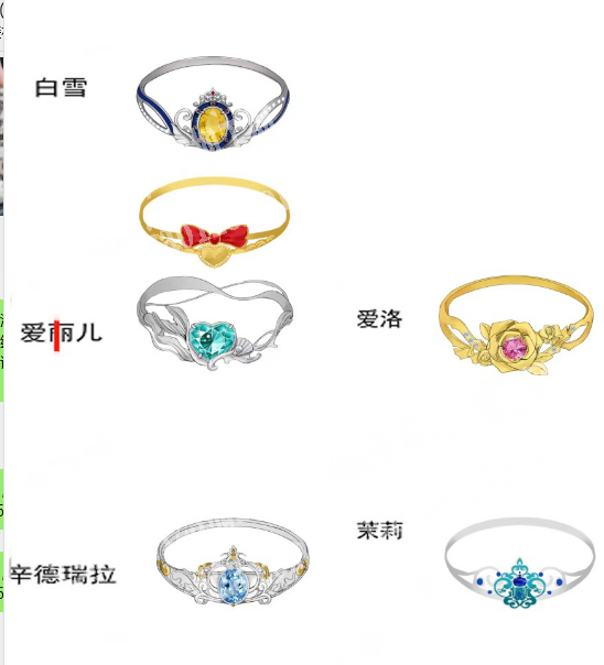 【发广东，有订单】戒指成品订单，如图，寻